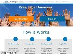 Sites similar to georgia.freelegalanswers.org