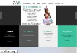 Sites similar to georgiaballet.org