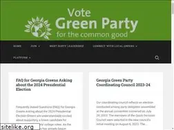 Sites similar to georgiagreenparty.org