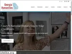 Sites similar to georgiahumanities.org