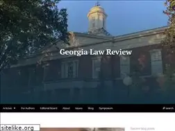 Sites similar to georgialawreview.org