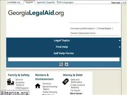 Sites similar to georgialegalaid.org