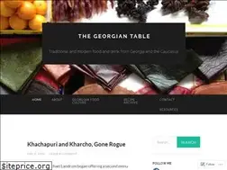 Sites similar to georgiantable.com