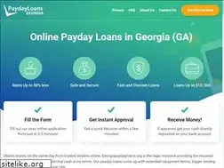 Sites similar to georgiapaydayloans.org