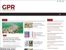 Sites similar to georgiapoliticalreview.com
