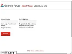 Sites similar to georgiapowersmartusage.com