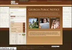 Sites similar to georgiapublicnotice.com