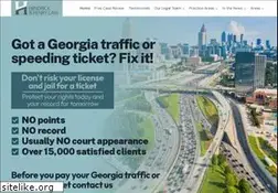 Sites similar to georgiatrafficticketlawyer.com