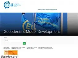 Sites similar to geoscientific-model-development.net