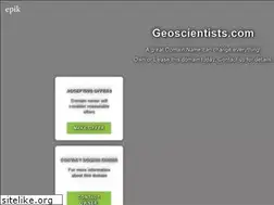 Sites similar to geoscientists.com