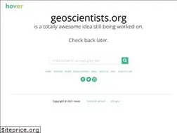Sites similar to geoscientists.org