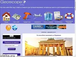 Sites similar to geoscope.info