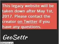 Sites similar to geosettr.com