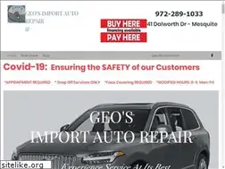 Sites similar to geosimportautorepair.com
