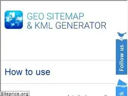 Sites similar to geositemapgenerator.com