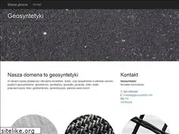 Sites similar to geosyntetyki.info