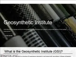 Sites similar to geosynthetic-institute.org