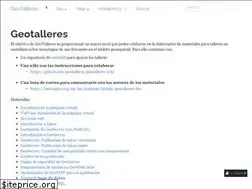 Sites similar to geotalleres.readthedocs.io