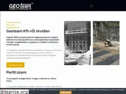 Sites similar to geoteam.hu