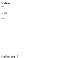 Sites similar to geotests.net