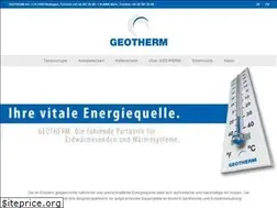 Sites similar to geotherm.ch