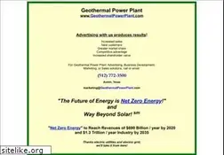 Sites similar to geothermalpowerplant.com