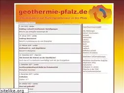 Sites similar to geothermie-pfalz.de