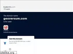 Sites similar to geoversum.com