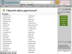 Sites similar to gepeid.hu