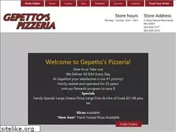Sites similar to gepettospizzeria.com