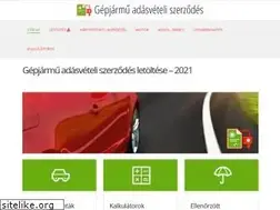 Sites similar to gepjarmu-adasveteli-szerzodes.hu