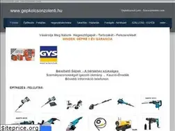 Sites similar to gepkolcsonzolenti.hu
