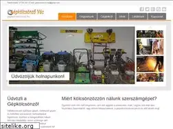 Sites similar to gepkolcsonzovac.hu