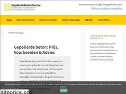Sites similar to gepolierdebetonvloer.be