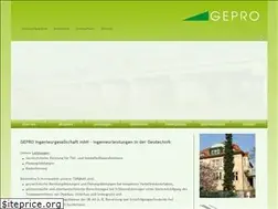 Sites similar to gepro-dresden.info