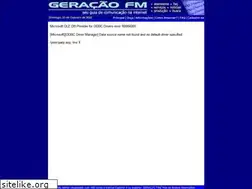 Sites similar to geracaofm.com.br