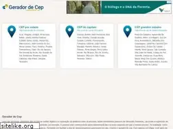 Sites similar to geradorcep.com.br