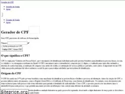 Sites similar to geradordecpf.org