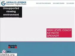 Sites similar to gerald-lembke.de