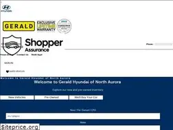 Sites similar to geraldhyundai.com