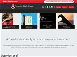 Sites similar to geraldinehs.school.nz