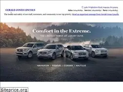 Sites similar to geraldjoneslincolnaugusta.com