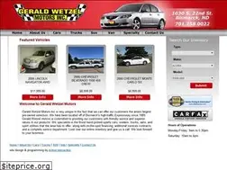 Sites similar to geraldwetzel.com