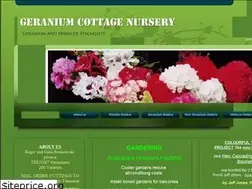 Sites similar to geraniumcottage.com