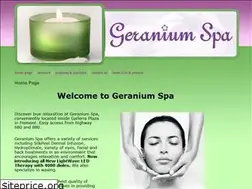 Sites similar to geraniumspa.com