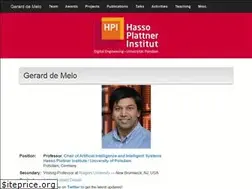 Sites similar to gerard.demelo.org