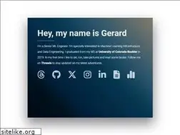 Sites similar to gerard.space