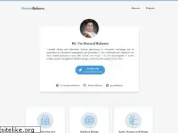 Sites similar to gerardbalaoro.github.io