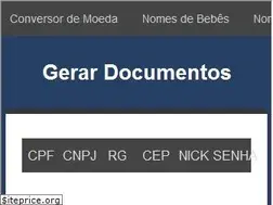 Sites similar to gerardocumentos.com.br