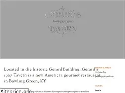 Sites similar to gerards1907tavern.com